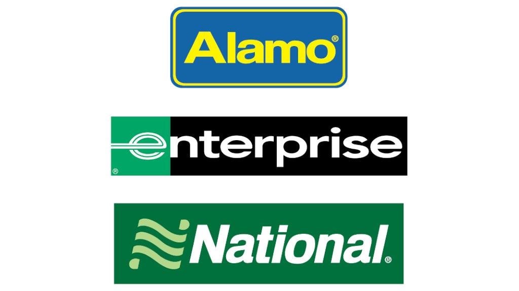 Alamo, Enterprise and National Logo